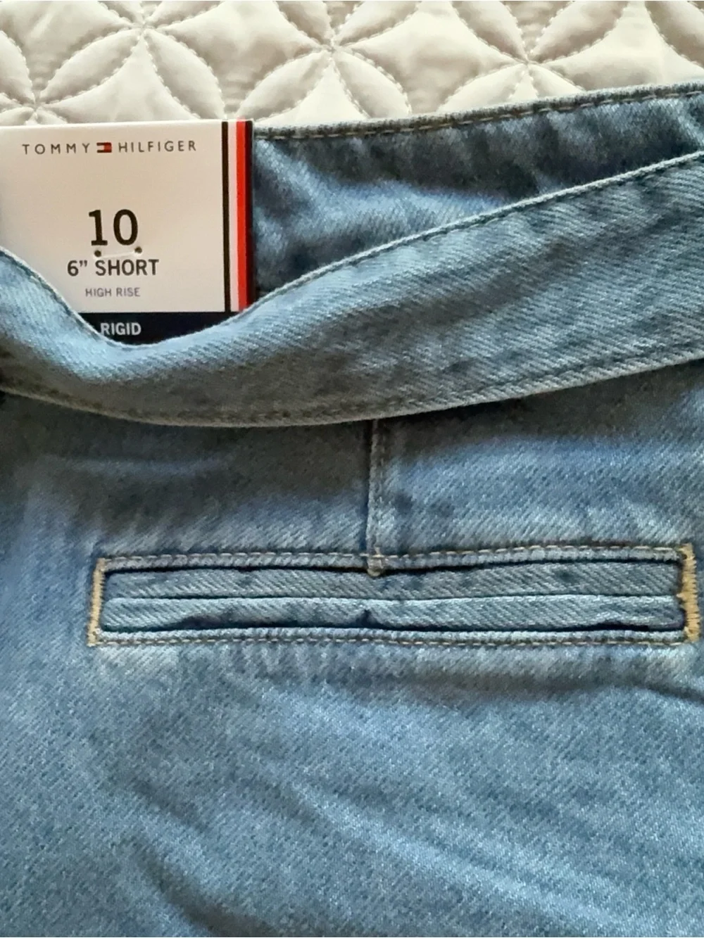 TOMMY & HILFIGER RIGID AUTENTIC NON-STRETCH SHORT
